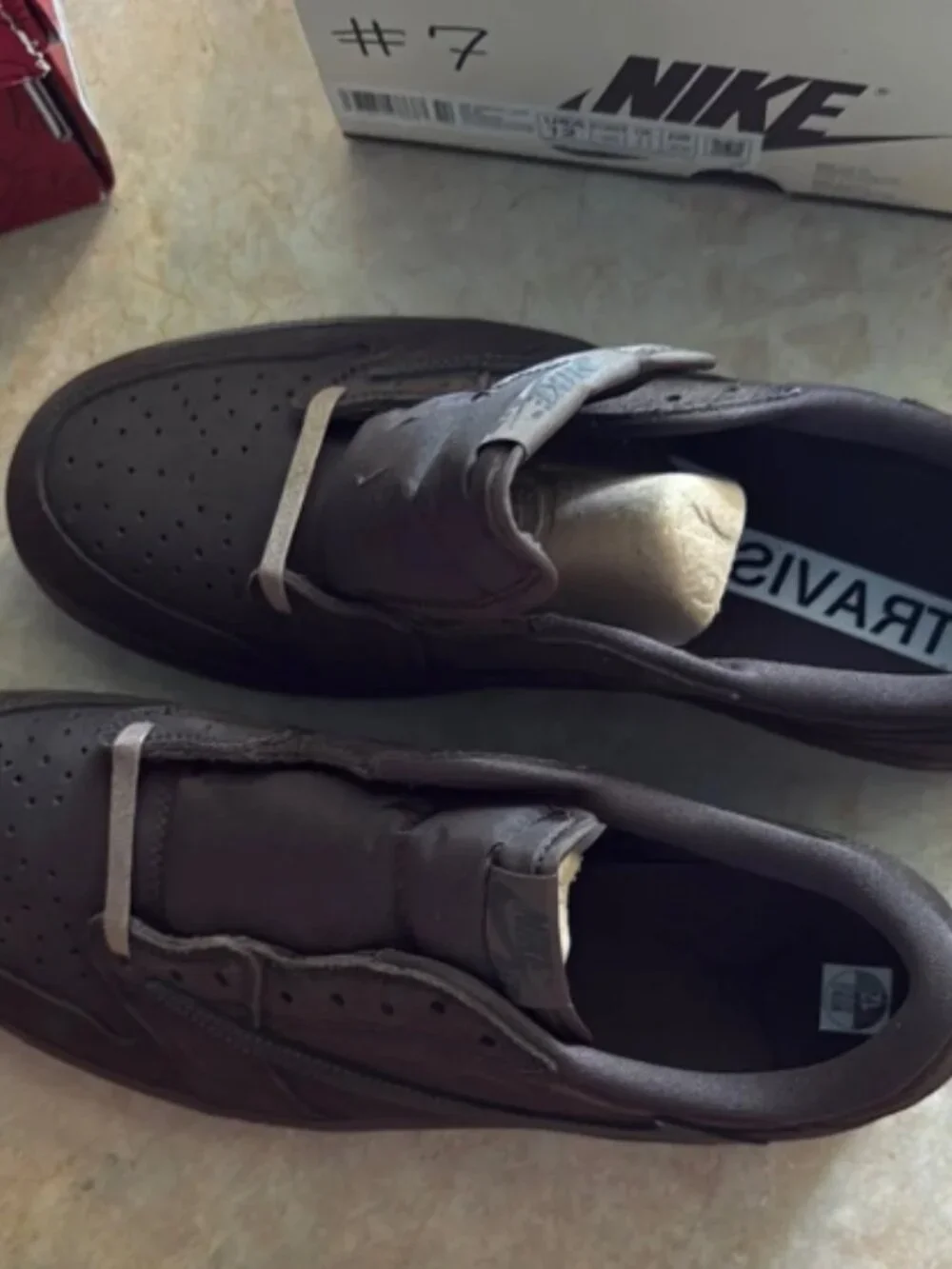 Travis Scott x Air Jordan 1 Retro OG SP Low Velvet Brown
